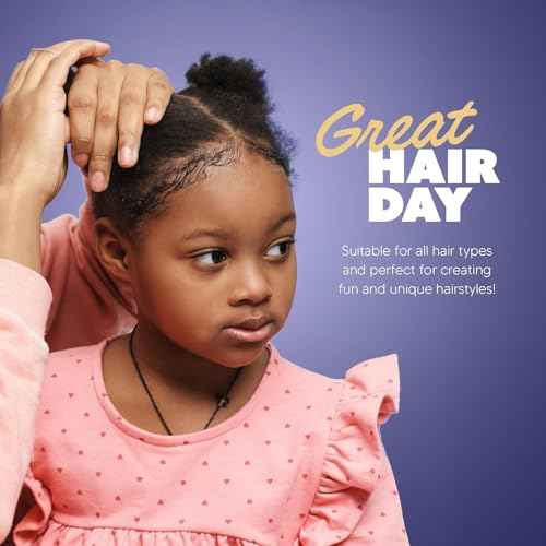 Clear Elastics 1 inch Hair Band Large for Thick or Thin Hair