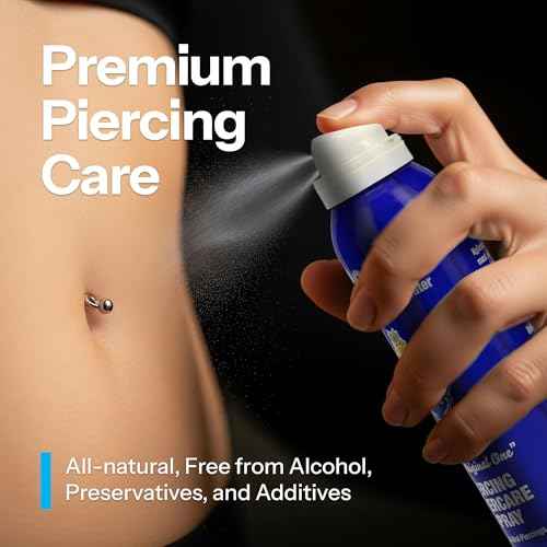 H2Ocean Piercing Aftercare Spray and Keloid Bump Removal? Sea Salt Spray for Body and Facial Piercings ? Ear, Nose, Navel, Oral & Body Piercing Cleaner, Aftercare Solution for New Piercings? 4oz