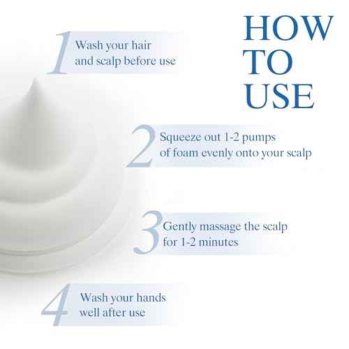 5% Minoxidil Foam for Men Hair and Beard Regrowth, Dermatologist-Recommended Lightweight Topical Solution, Thicker Fuller Hair Growth Treatment (60ml/2.11fl.oz)