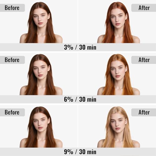 Hair Bleach Powder,High Performance Up to 8 Levels of Lift for Hair Highlights & Lightening(45g/1.59oz)