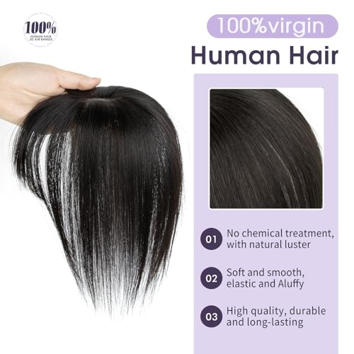 14 Inch Hair Topper for Women with Thinning Hair, Lightweight & Add Volume Hairpiece for White HairRoots Cover, Changing Hairstyle, Trendy and Comfortable Design