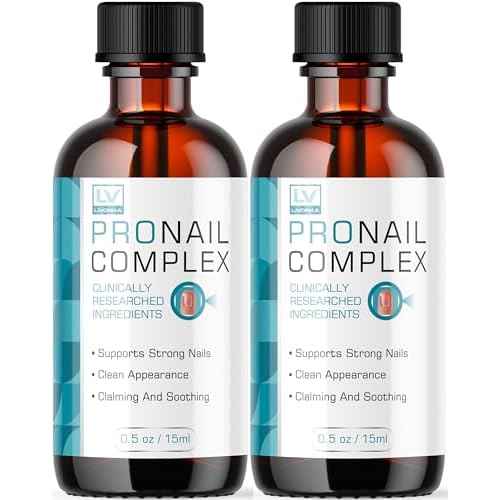 (2 Pack) Pronail Complex - Original Formula Toenail Treatment Pronail Complex Liquid Drops Premium Formula Extra Strength, Pro Nail Complex Oil Liquid Drop All Natural Support, 2 Bottles for 2 Months