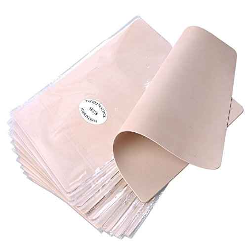 10pcs Tattoo 8 x 6" Blank Practice Skin for Beginners and Experienced Artists