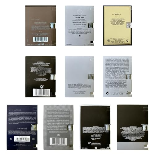Men¡¯s Designer Fragrance Sampler Cologne Samples Set for Men Travel (10PCS)