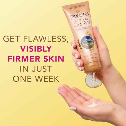 Jergens Natural Glow + Firming Daily Moisturizer Medium to Tan Skin Tones 7.5oz