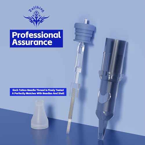 20pcs Tattoo Needles Cartridge, Disposable Tattoo Needle Cartridges for Tattoo Machine Supplies, 20PCS Assorted Mixed Size #12 3RL 5RL 7RL, #12 7M1, Round Liner Shader Magnum (3RL+5RL+7RL+7M1)
