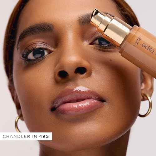 tarte face tape foundation ? Full-Coverage Matte Finish Foundation with Snow Mushroom & Hyaluronic Acid for Hydration, Waterproof, Vegan & Cruelty-Free