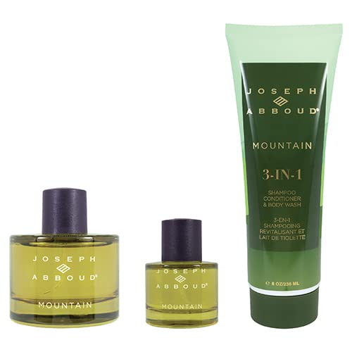 Joseph Abboud Mountain Eau de Parfum Gift Set, 3.4 fl. oz. for Men