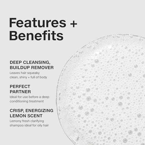 Paul Mitchell Shampoo Two, Clarifying Shampoo, Deep Cleanses + Removes Buildup, For All Hair Types, Especially Oily Hair