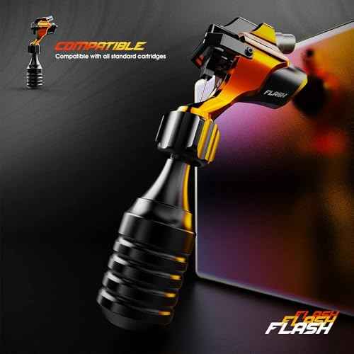 Mast Flash Rotary Tattoo Machine Kit Cartridges Disposable Needles Power Supply TZ450