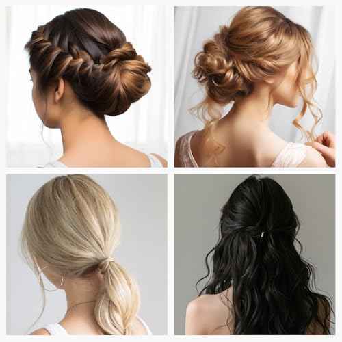 Hair Sponge for Updos,Volume Bumps Insert,Tan Brown Hair Filler&Padding for Updo