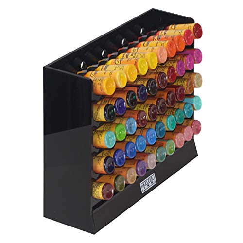 Acrylic Vertical Display Stand Organizer For 1oz Tattoo Ink Bottles. Keeps Your Items Organized, Secured and Ready to use.