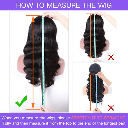 Ombre Headband Wig Human Hair Body Wave #4/27 Highlight 22 Inch Headband Wigs Human Hair Wigs for Black Women Brazilian Virgin Hair Wear and Go Glueless Wig None Lace Front Wigs 150% Density