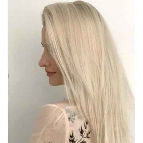 oVertone Haircare Purple Toning Conditioner - Neutralizes Brassiness for Blonde & Platinum Hair - Deeply Hydrating Formula with Shea Butter & Coconut Oil - Vegan, Cruelty-Free, Paraben-Free - 8 oz