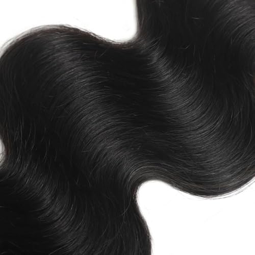 Human Braiding Hair 1 Bundle 100g Body Wave Bulk Human Hair for Braiding No Weft 12A Brazilian Virgin Curly Human Hair Extensions for Boho Braids 100% Remy Human Hair Extensions (24 Inch)