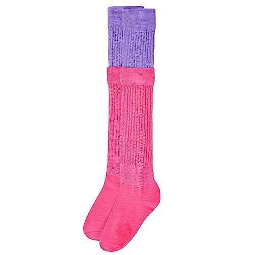 Zando Slouch Socks for Women - 80s 90s Knee High Scrunch Socks Soft Long Stacked Boot Sock Warm Winter Sock Daily Wear