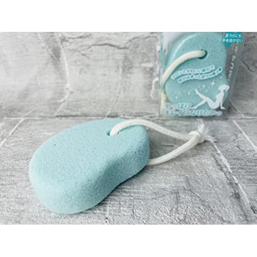 Pumice Stone for Feet, Body, Hands [Made in Japan] Tourmaline Blended for Extra Fine Smooth Finish, Soft Foot Pumice Scrubber