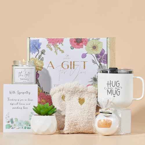 Sympathy Gift Baskets Sympathy Gifts for Loss of Loved One Dad Mom Husband Sister Friend Bereavement Gifts Condolences Gift Basket for Loss Grief Gifts Grieving Gifts Sorry for Your Loss Gifts