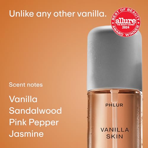 PHLUR Sweet Skin Trio - Exclusive 3pc Travel Size Body Mist Set ft. Vanilla Skin, Heavy Cream, Caramel Skin (3 x 3 fl oz)