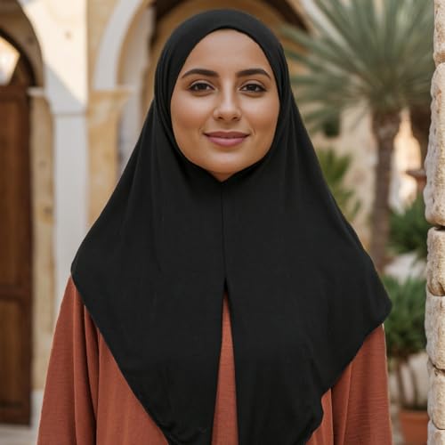 Ready to Wear Hijab Scarf for Women Instant Hijab Soft Head Wraps for Women