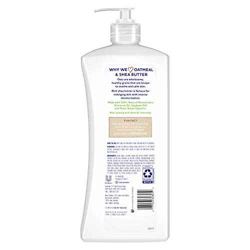 St. Ives Soothing Hand & Body Lotion for Women with Pump, Daily Moisturizer Oatmeal and Shea Butter for Dry Skin, Made with 100% Natural Moisturizers, 21 fl oz, 4 Pack