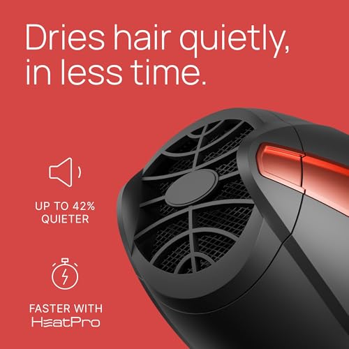 TREZORO Professional Blow Dryer for Women ? Ionic Hair Dryer 2000W for Salon & Personal Use ? Powerful, Fast & Quiet Drying for Curly Hair, Unwanted Frizz ? Design for Travel ? 8.2ft Cord ? Black