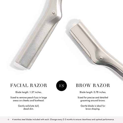 Tweezerman Stainless Steel Facial Razor