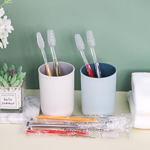 500pcs Prepasted Disposable Toothbrushes Bulk Individually Wrapped Pre Pasted Soft Bristle Tooth Brush Set Travel Toothbrushes for Homeless Gift Hotel Camping Travel