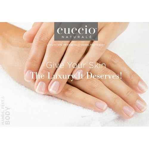 Cuccio Natural? Butter Blend Vanilla Bean & Sugar - Non-Greasy Lotion for Hand, Body & Feet - Comforting/De-stressing - Paraben/Cruelty Free, Natural Ingredients & Plant Based Preservatives, White, 8 Fl Oz (Pack of 1)