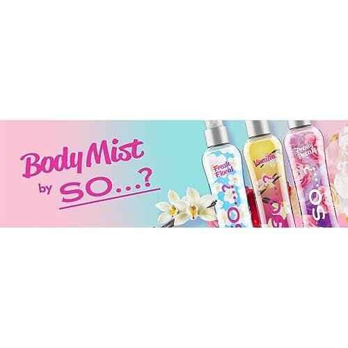 So¡¦? Body Mist Set - Body Spray for Women - Cruelty Free, Vegan Perfumes for Women - 650 to 1000 Sprays - Travel Size Gift Set - 4 pcs