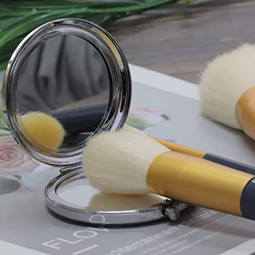 FEELMEM Mazel Tov Good Luck Compact Mirror Bat Mitzvah Gift Jewish Party Congratulations Gift Hanukkah Gift