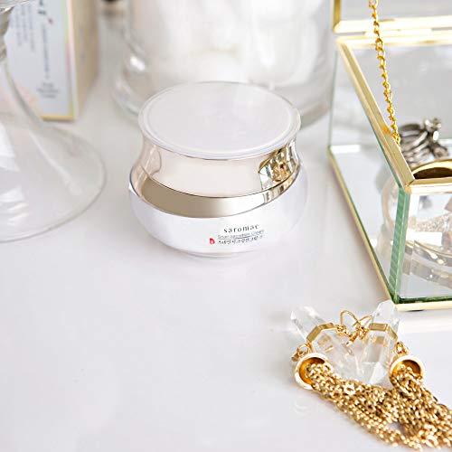 SMD Cosmetics Saromae Hydrating Snail Secretion Serum - Natural Formulation, Quick Absorbing Cream - 50ml K Beauty Korean Beauty