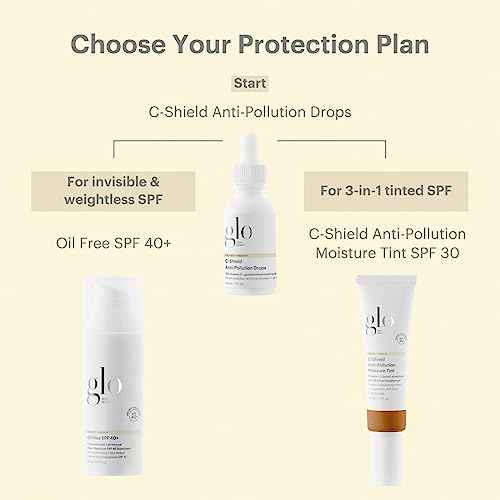 Glo Skin Beauty C-Shield Anti-Pollution Moisture Tint - Tinted Moisturizer With SPF 30 for Face, Broad Spectrum Protection & Vitamin C, 1.7 Oz (2N-Light)