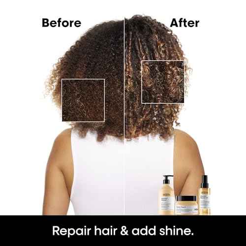 L'Or?al Professionnel Paris Absolut Repair Hair Mask - Nourishing Protein Treatment, Hydrates, Repairs Damage & Adds Shine, For Dry & Damaged Hair