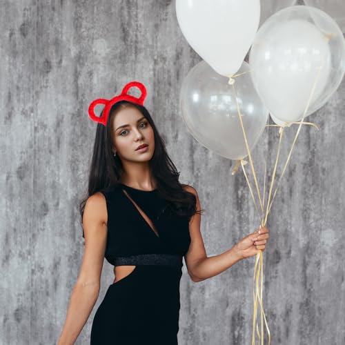 Brown Bear Ears Headband - 3 Pcs Bear Ears Costume for Halloween Cosplay