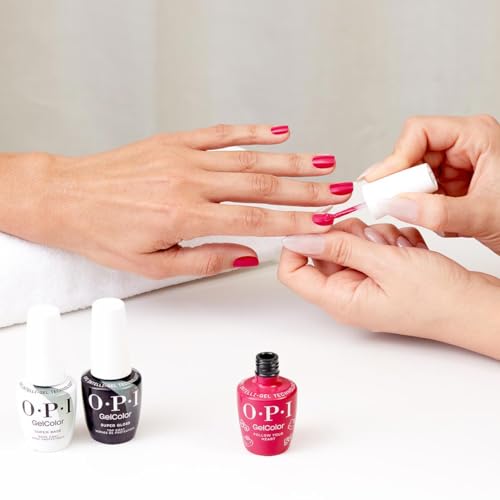 OPI GelColor Gel Nail Polish | Opaque Cr?me Metallic Shimmer UV Cure Gel Nail Polish | Hello Kitty Limited Edition Collection