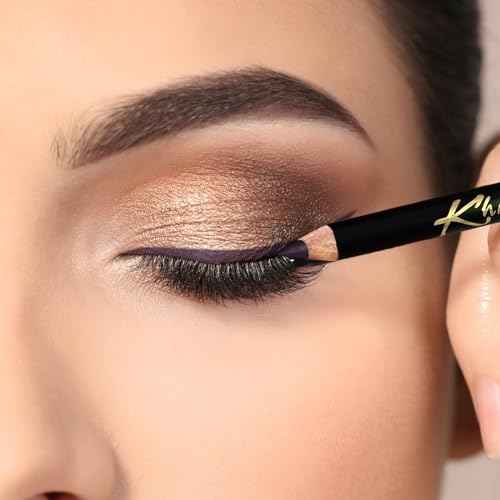 Eyeliner Pencil, Glide On, Waterproof, Ultra Smooth & Creamy Application, Long-Lasting, Matte Finish Versatility, Smudge-Proof, Ophthalmologist Tested, Cruelty Free & Vegan, #43 Plum