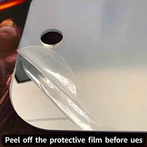 Shower Mirror Fogless for Shaving, 6 x 4 inches Small Mirror for Wall Camping, Frameless Portable Hanging Travel Mirrors, Unbreakable Handheld Locker, Makeup Plastic, Anti Fog Shave Mirrors, Bathroom