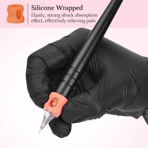 ATOMUS 50pcs Tattoo Cartridge Needles Size #10 RL RS RM M1 Tattoo Needles for Tattoo Gun Pen Supplies (#2)