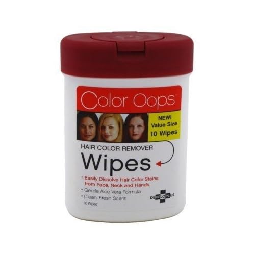 Developlus Color Oops Color Remover Wipes 10 Count (6 Pack)