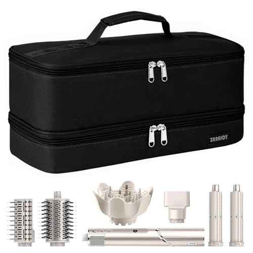 Double Layer Storage Case For Shark Flexstyle, Travel Carrying Case For Shark 430/440 Flexstyle, Organizer Bag For Shark Flexstyle/Dyson Airwrap Styler Attachments