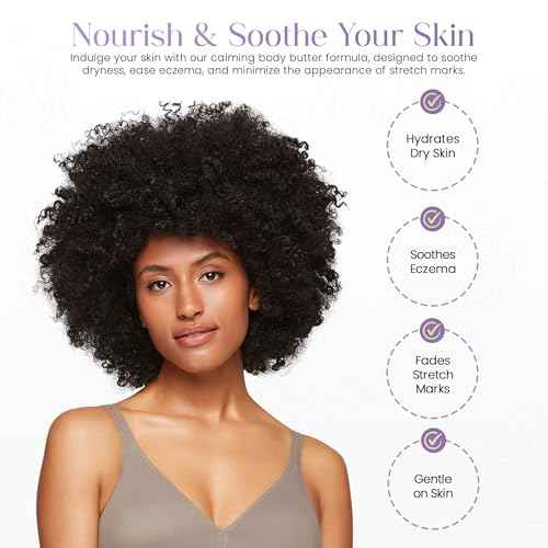 Shea Radiance Nourishing Body Cream with Colloidal Oatmeal | Hydrating Moisturizer for Sensitive Skin | Gentle Hydration with Long Lasting Moisture | Lavender Bliss 8 oz