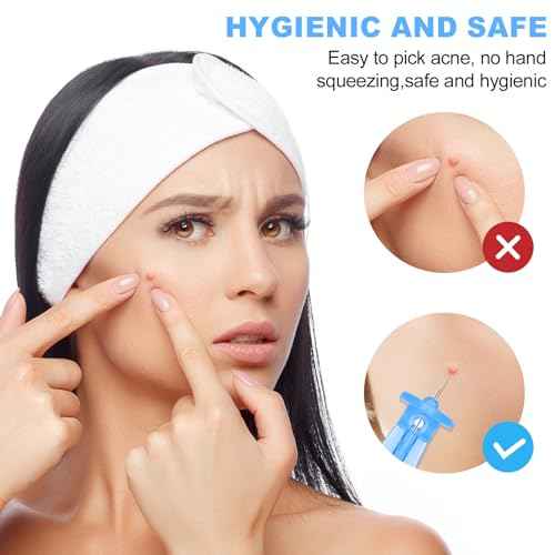 50PCS Disposable Acne Needle & 72 Dots Pimple Stickers - Ultrafine Pimple Popper Needle