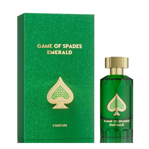 Jo Milano Game of Spades Emerald Eau De Parfum Spray, 3.4 Ounce (Unisex)
