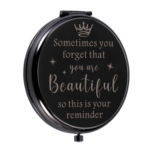 STVK Halloween Boo Basket Stuffers for Women, Gifts for College Girls, Inspirational Makeup Compact Mirror for Girls, Anxiety Relief Items, Birthday Gifts for Daughter, 7th 8th Grade School Supplies