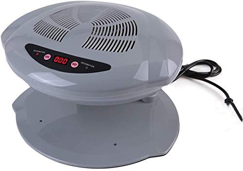 Professional Nail Dryer,Air Nail Dryer for Both Hands and Feet,400W Air Nail Fan Blow Dryer for Regular Nail Polish Automatic Cool Breeze Home and Salon Use Grey US Plug 110V