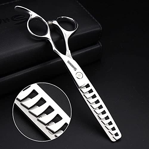 Barber hair scissors, Axemoore professional haircut Cutting Scissors/Shears set- 6", made of Japanese stainless steel, especially (6in- 3pc-A)