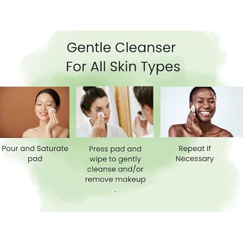Essentially KateS Makeup Remover Micellar Cleansing Water 16.9 Fl Oz with Hyaluronic Acid & Tea Tree, Hydrating and Suitable for Sensitive Skin - Eyes+Face+Lips - Korean Skin Care