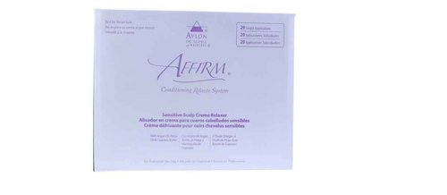 Avlon Affirm Moisture Plus Conditioning Relaxer Kit for Dry Hair & Sensitive Scalp Formula - 20 sing