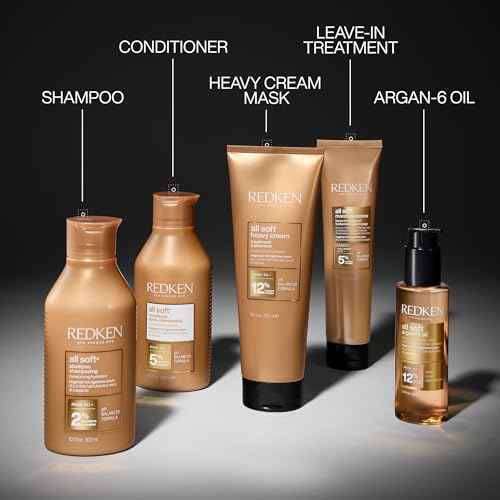 Redken All Soft Moisture Restore Leave-In Treatment For Dry, Brittle Hair - Hair Treatment For Humidity, Heat and Frizz Protection